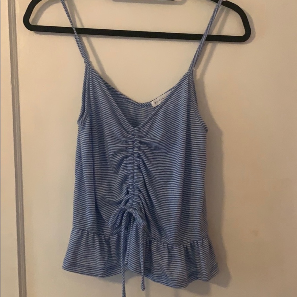 Socialite | Striped Tank Top